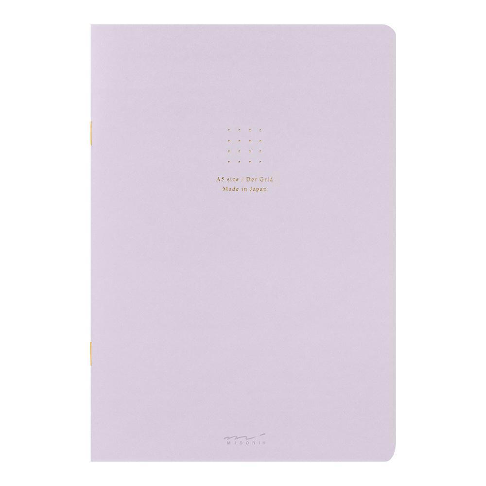 Midori MD Notebook Colour Dot Grid Assorted Colours A5